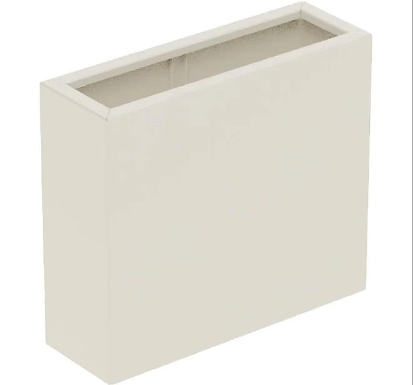 90cm x 80cm x 30cm White Grp Planter Pot - PlantmartAE