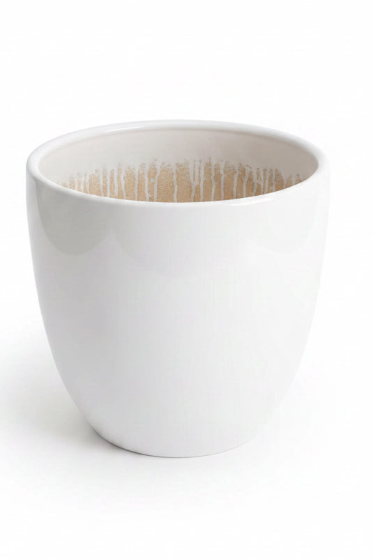 White Ceramic Pot 30cm x 30cm