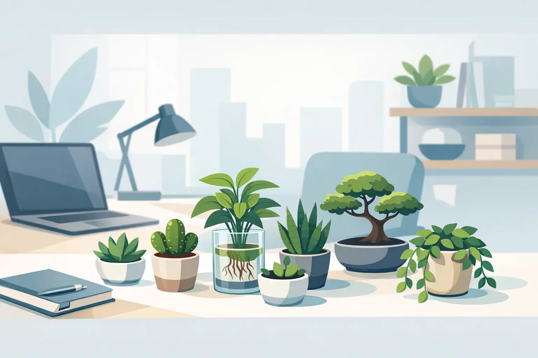 12 Small Plants for Desk Spaces