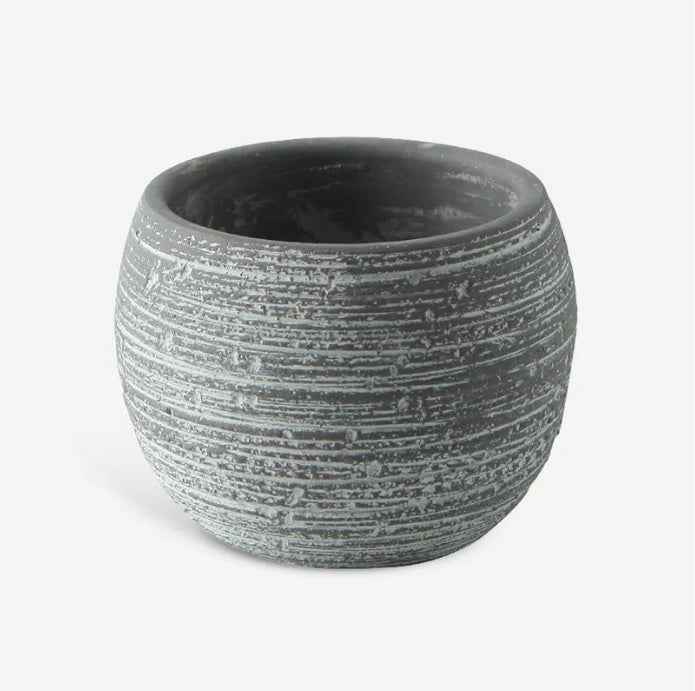 Cement Planter Beige 14.5x12cm