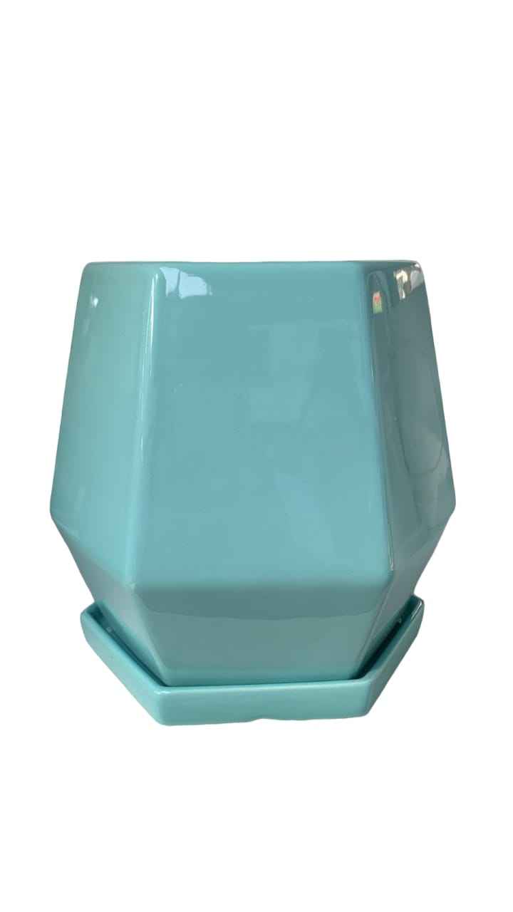 Ceramic Pot H19cm x D13cm