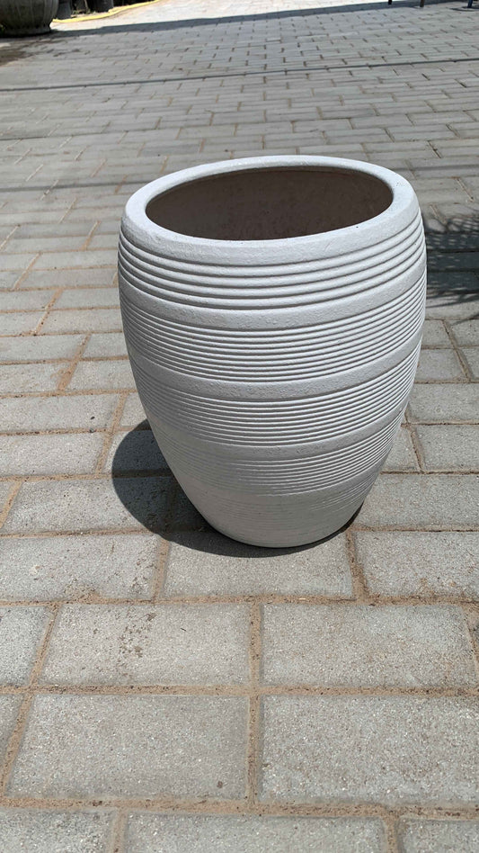 White Ceramic pot